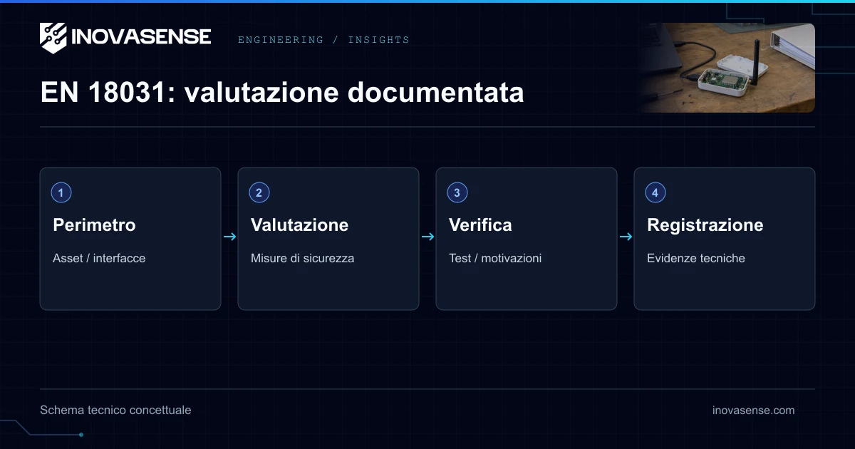 Conformità EN 18031: cosa significa davvero "autovalutazione" per l'hardware connesso