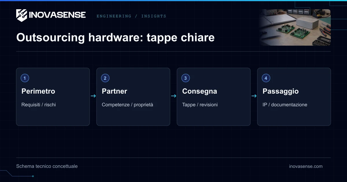 Successo nello sviluppo hardware in outsourcing