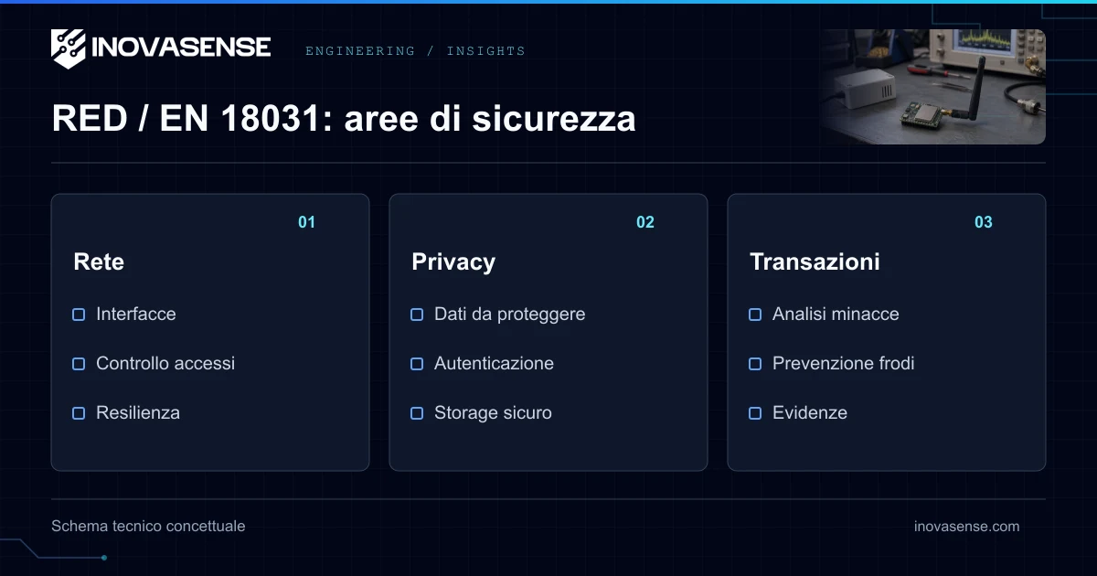 Atto delegato RED ed EN 18031: requisiti hardware