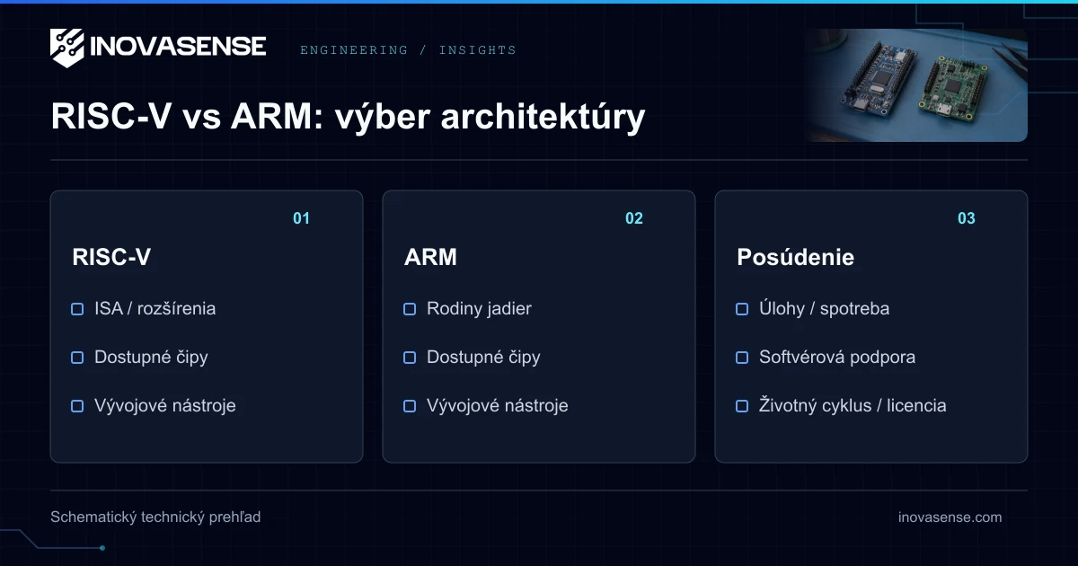 RISC-V vs ARM: Architektúra pre Embedded