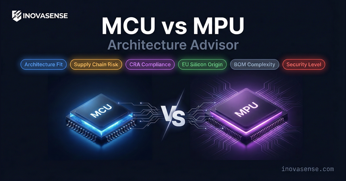 MCU vs MPU Architecture Advisor | Inovasense